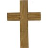 Ekena Millwork 12"W x 16"H x 3/4"D Vintage Farmhouse Cross, Barnwood Decor Collection, Natural Barnwood DECR012X016X0750CRSUF